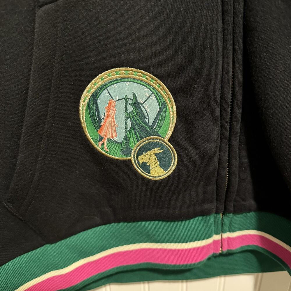 Universal Studios Wicked Zip Up Hoodie NEW Size XL - Picture 3 of 7